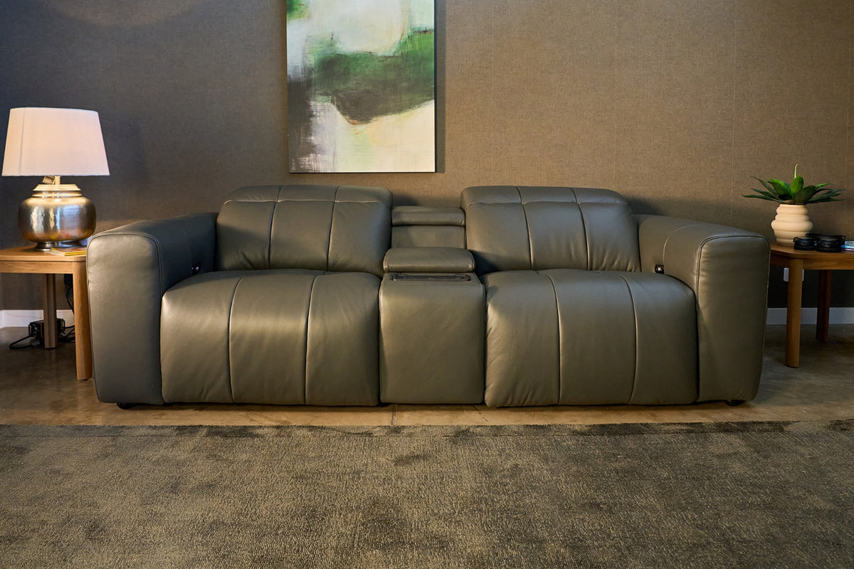 La-Z-Boy Durham 2 Seater Power Reclining Sofa with Console