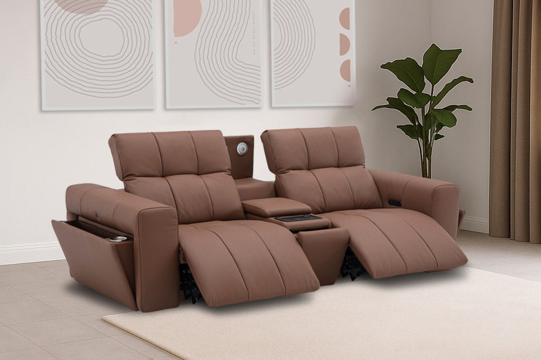 La-Z-Boy Durham 2 Seater Power Reclining Sofa with Console