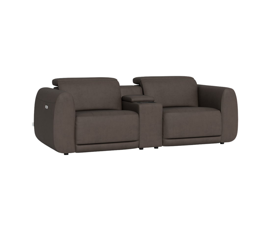 La-Z-Boy Napa 2 Seater Power Reclining Sofa with Media Console
