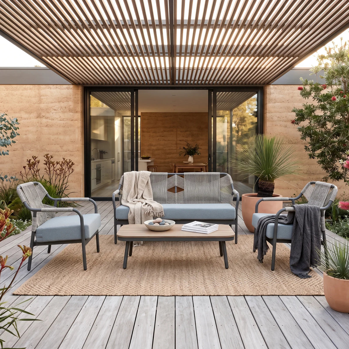 Havana 4 Piece Outdoor Lounge