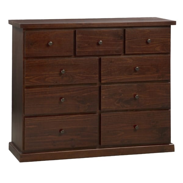 Hunter 9 Drawer Tallboy