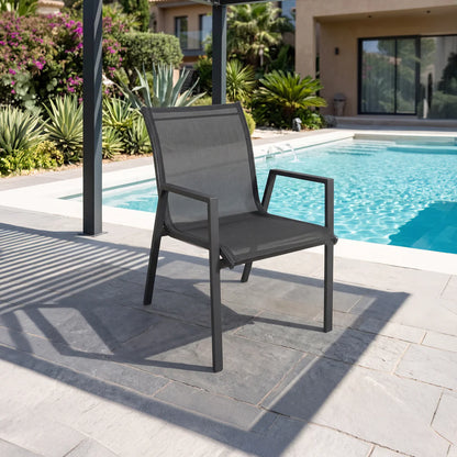 Icaria Stackable Outdoor Dining Chair