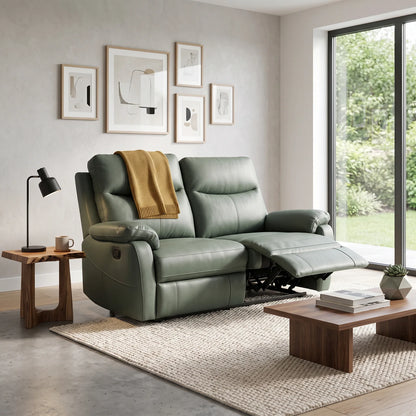 Lockhart 2 Seater Leather Sofa