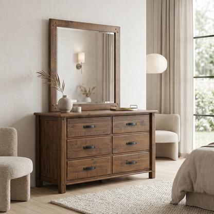Longyard Dresser with Mirror
