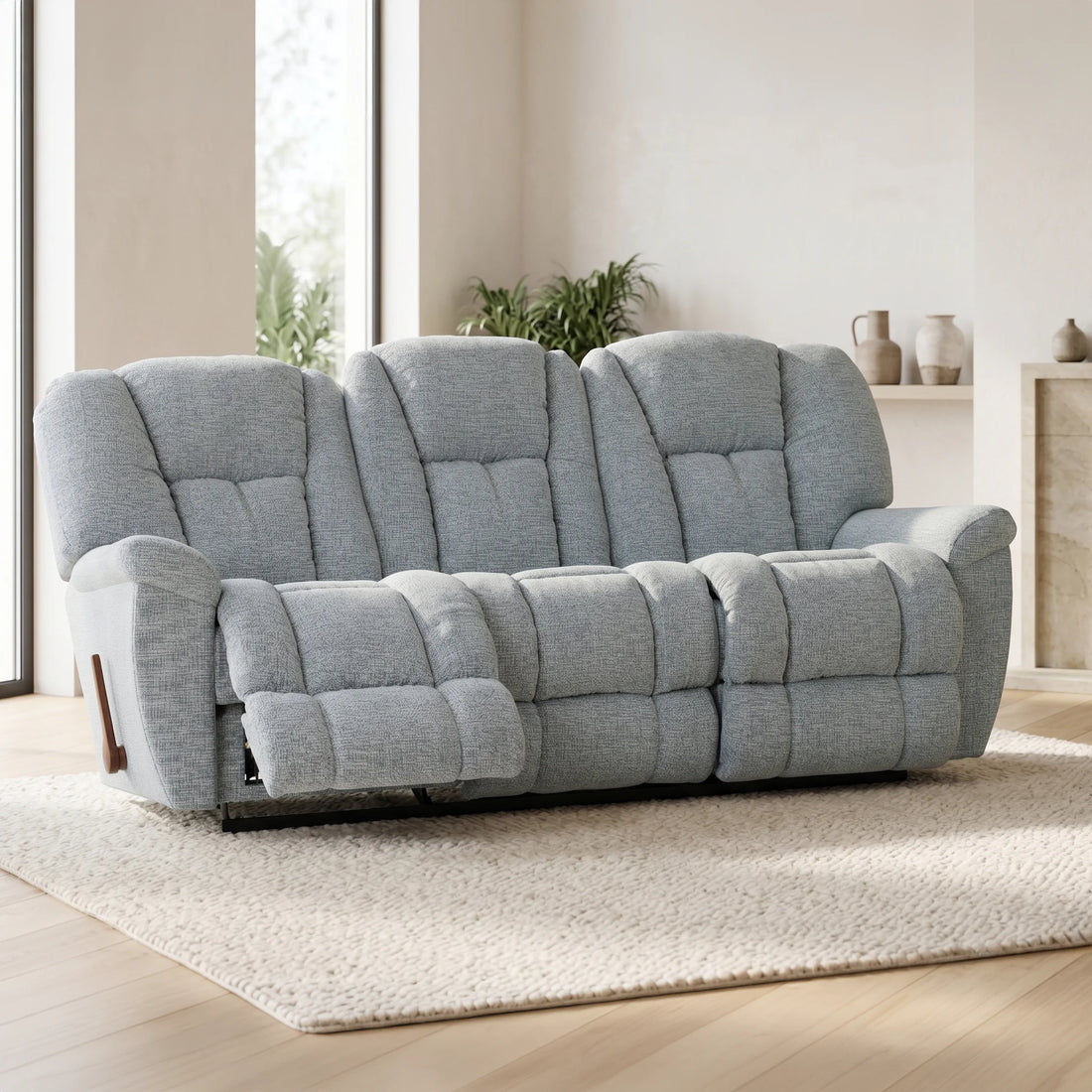Maverick Fabric 3 Seater Glideaway