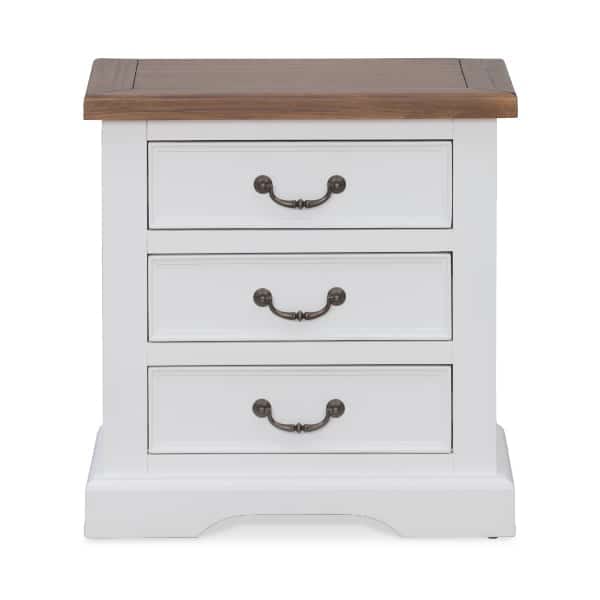 Oregon 3 Drawer Bedside