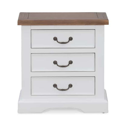 Oregon 3 Drawer Bedside