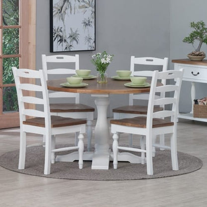 Oregon Round 5pce Dining Suite
