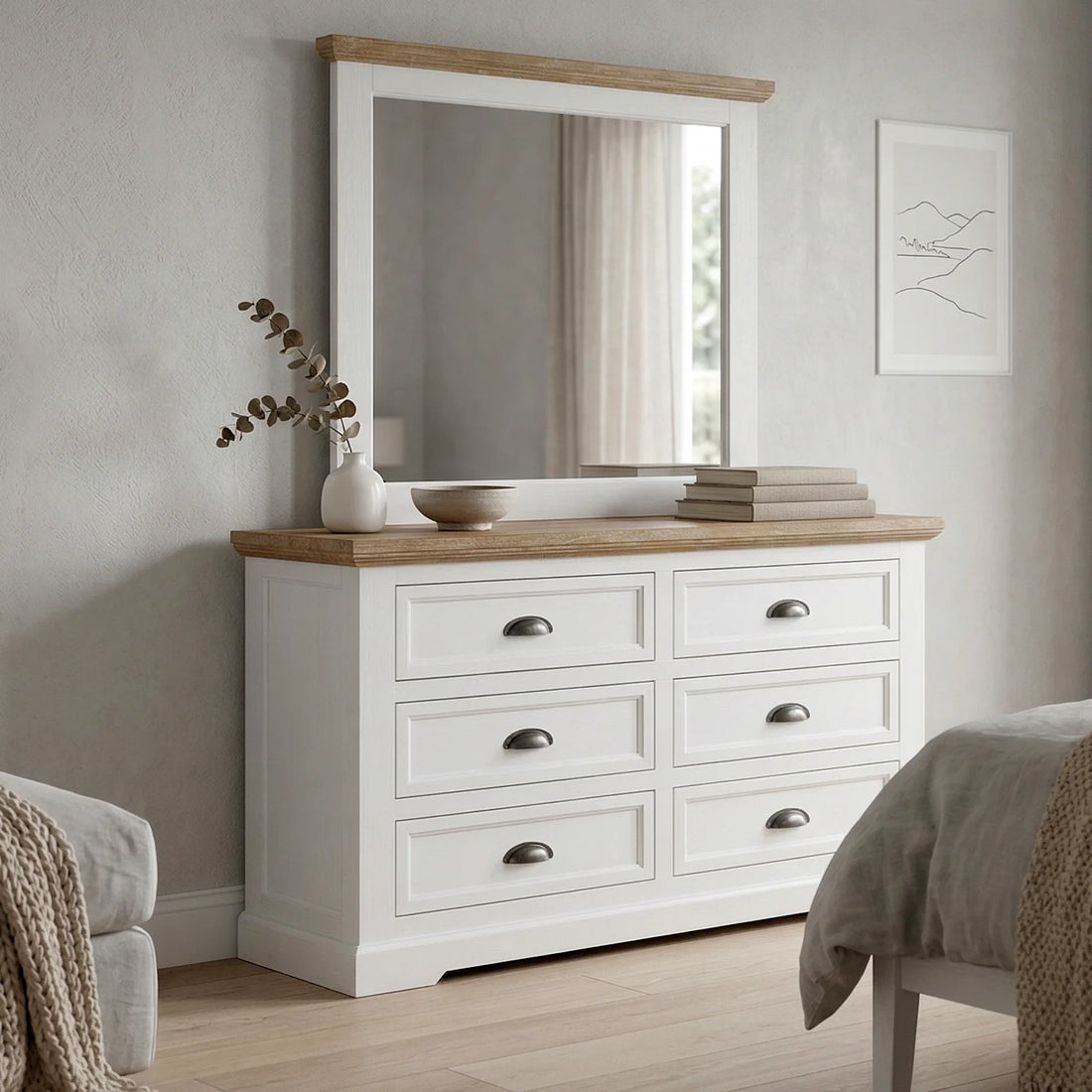Paddington Dresser &amp; Mirror
