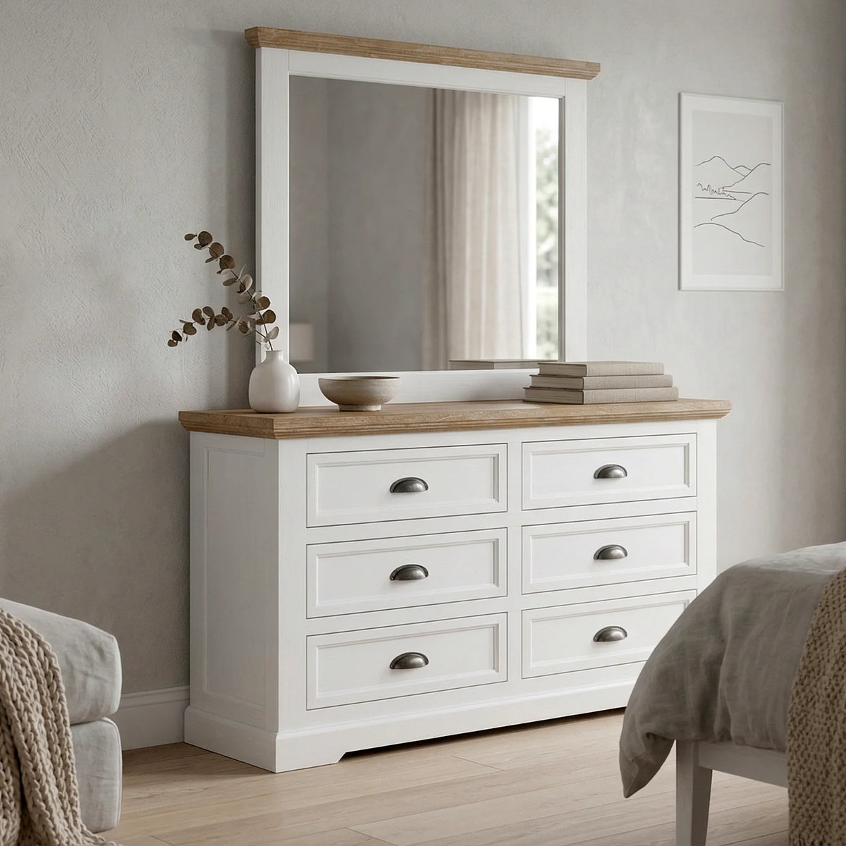 Paddington Dresser &amp; Mirror