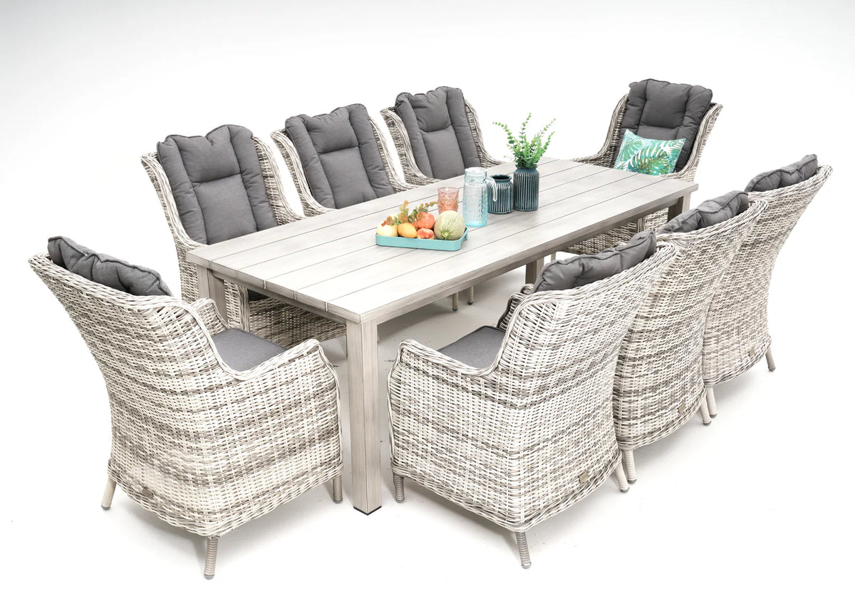 San Jose 9 Piece Outdoor Dining Set