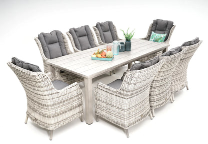 San Jose 9 Piece Outdoor Dining Set