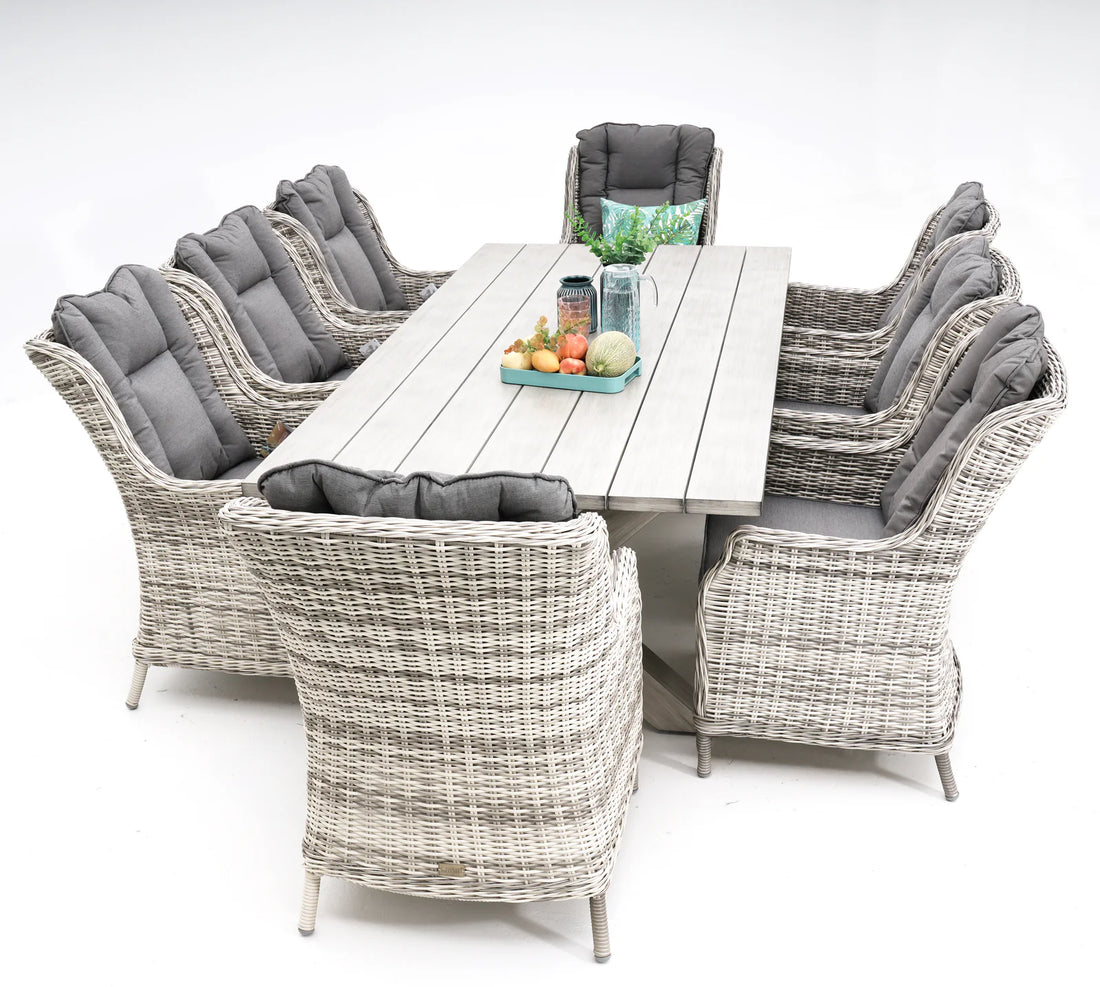 San Jose 9 Piece Outdoor Dining Set