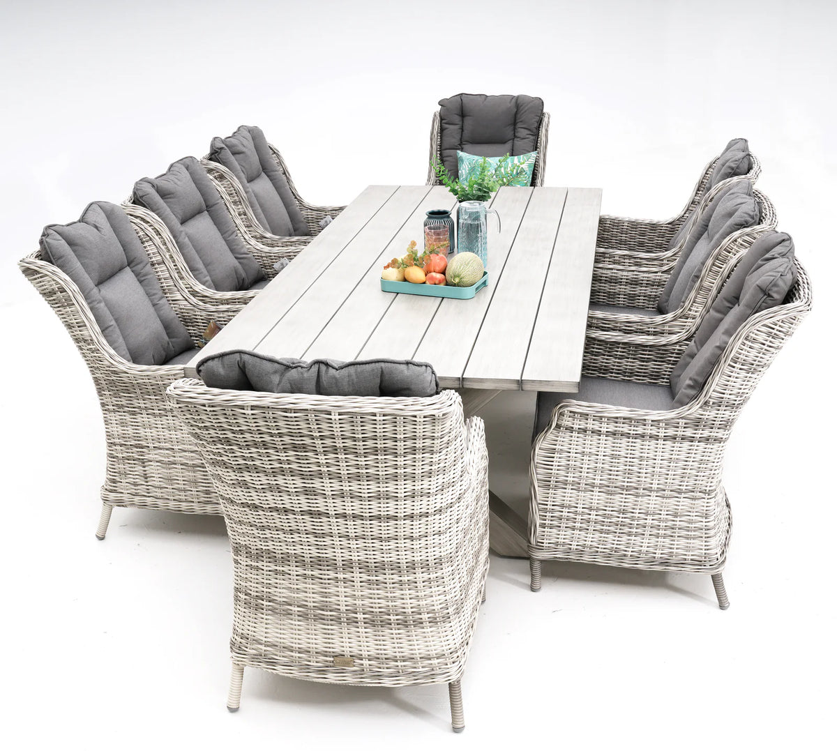 San Jose 9 Piece Outdoor Dining Set