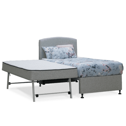 Trundle + Bed King/Single with Banks Bedhead.