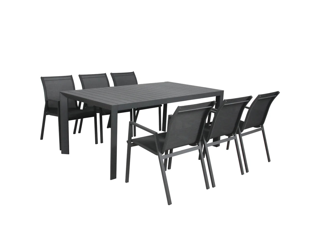 Icaria 7 Piece Outdoor Dining Setting