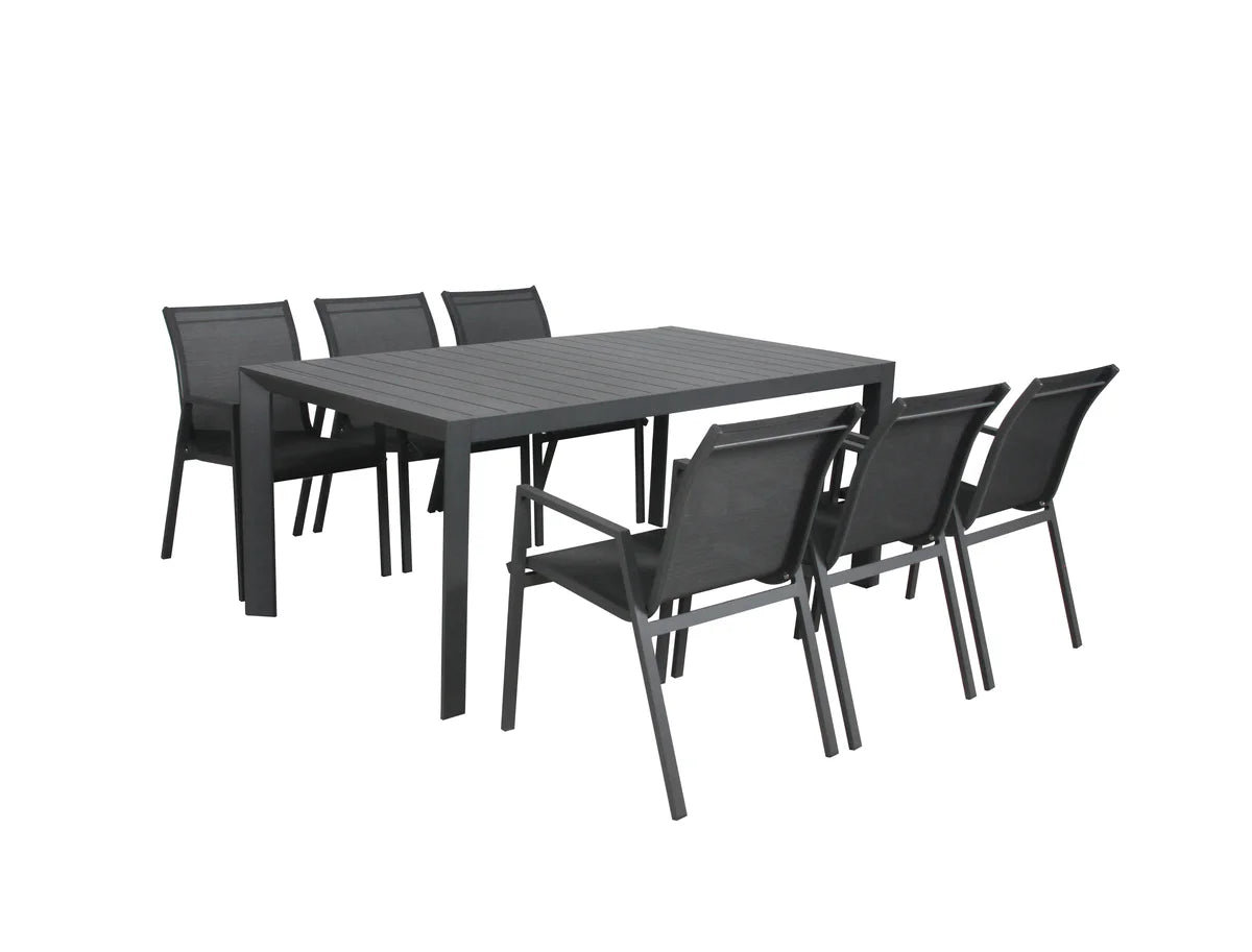 Icaria 7 Piece Outdoor Dining Setting