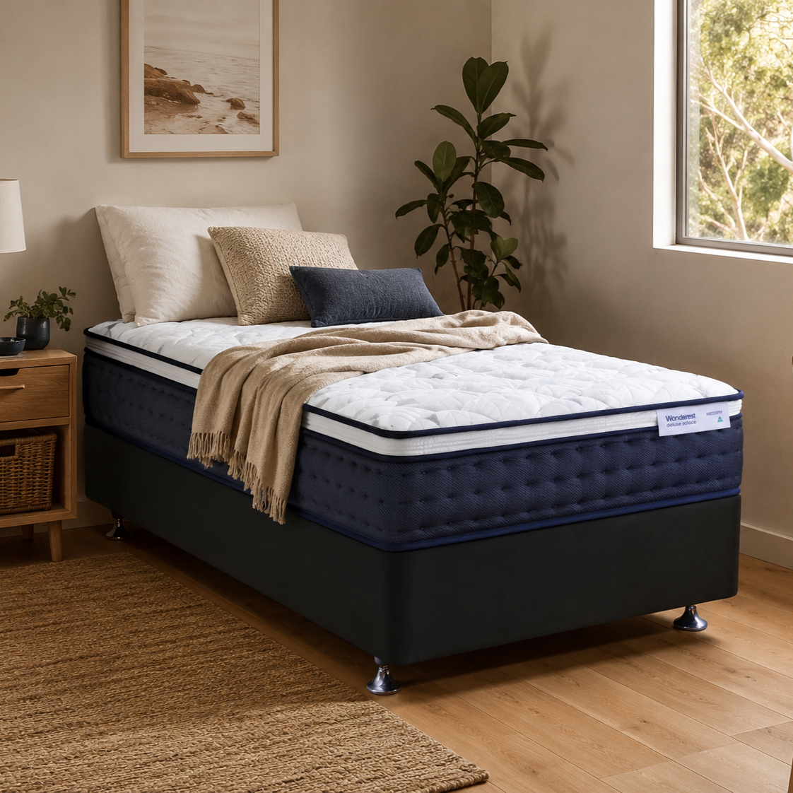 Wonderest Solace Deluxe Medium Single Mattress