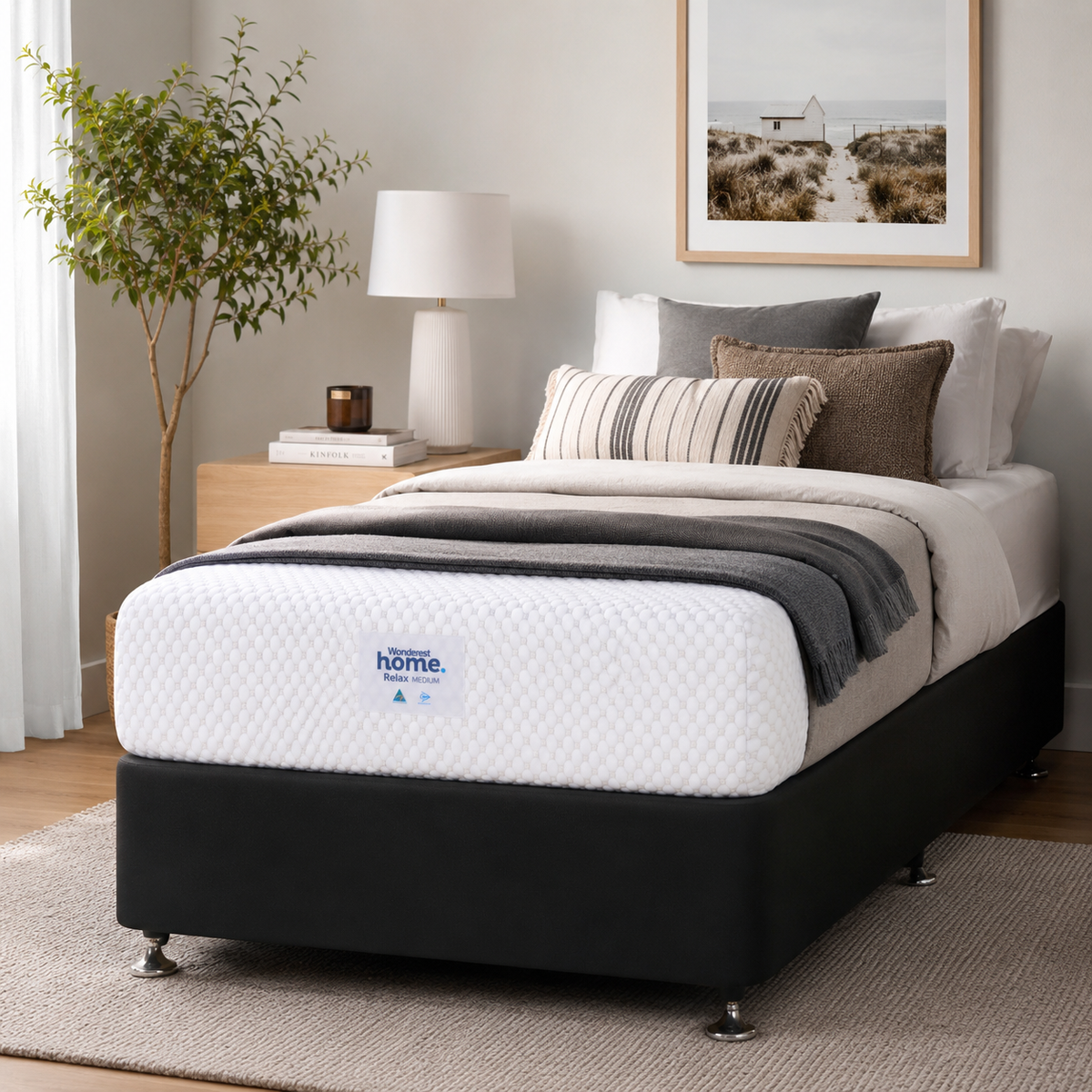 Wonderest Relax Medium Mattress Single