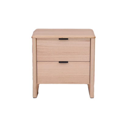 Yarra Bedside Table with two drawers