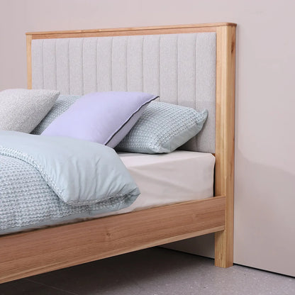 Made with solid New Zealand Ash wood tops &amp; legs and Ash veneer on other parts to provide a durable, stylish piece of long lasting furniture.