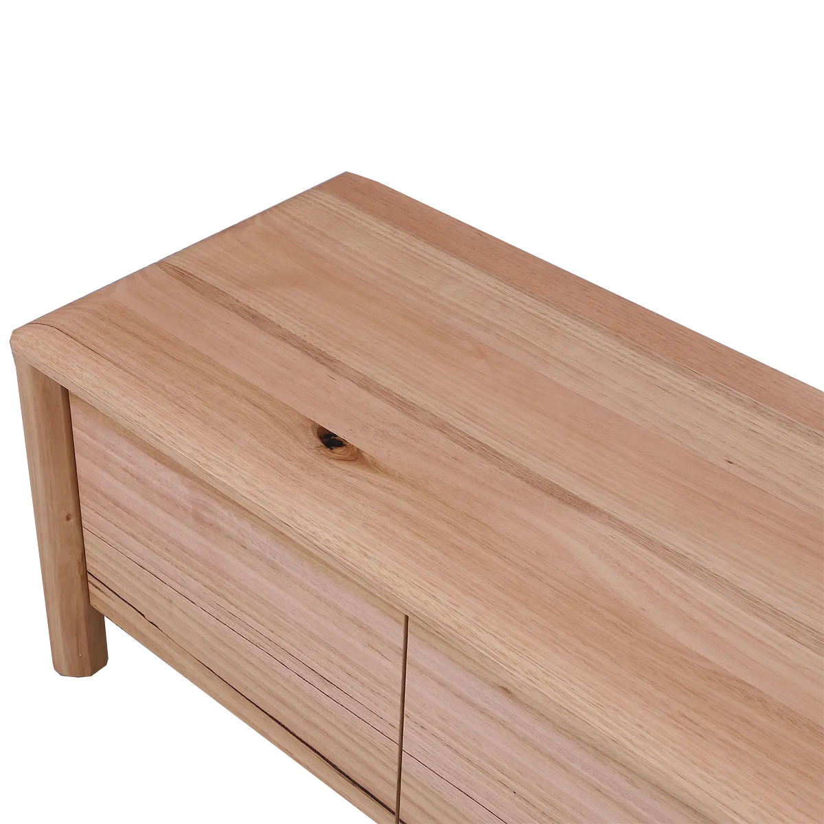 Yarra Entertainment Unit/TV Stand with solid Ash tops and legs in 1800mm and 2100mm sizes