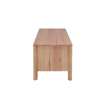 Yarra Entertainment Unit/TV Stand with solid Ash tops and legs in 1800mm and 2100mm sizes