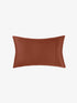 500TC Cotton Sateen Augusta Brick Standard Pillowcase