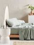 500TC Cotton Sateen Augusta Green Gum Sheet Set