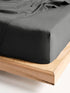 500TC Cotton Sateen Augusta Magnet Fitted Sheet 50cm