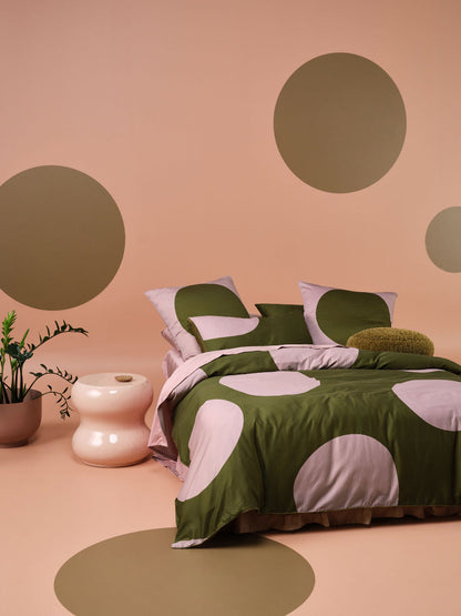 Pluto Olive European Pillowcase