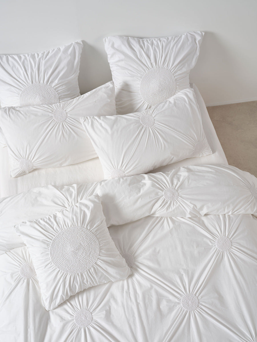 Claudia White Cushion 48x48cm