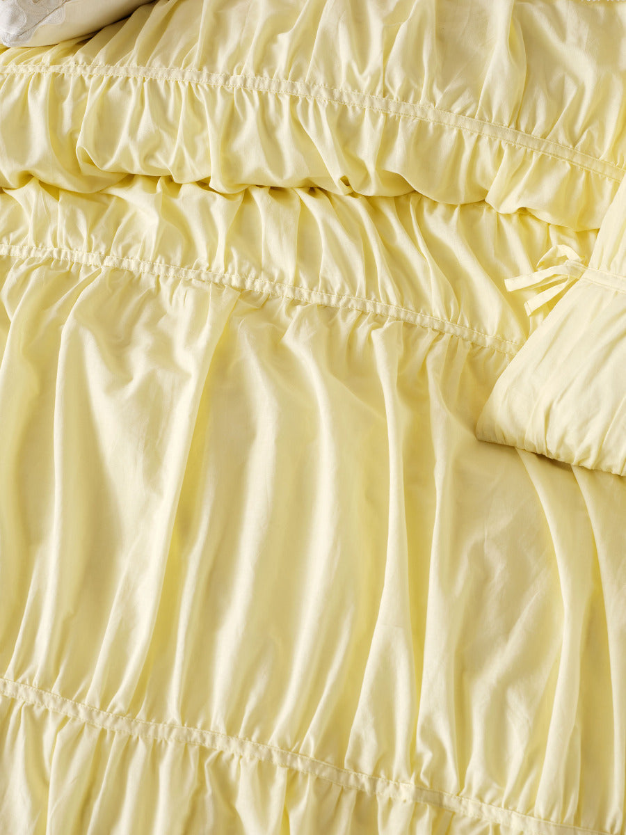 Layla Lemon Quilt Cover Set