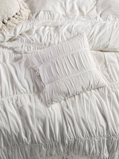 Layla White Cushion 48x48cm
