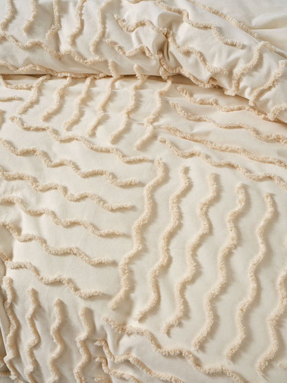 Metung Latte Quilt Cover Set