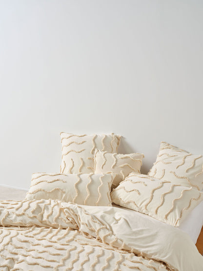 Metung Latte Quilt Cover Set