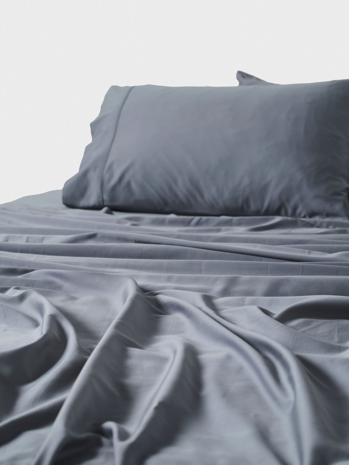 400TC Bamboo/Cotton Nara Bluestone Bamboo Cotton Standard Pillowcase