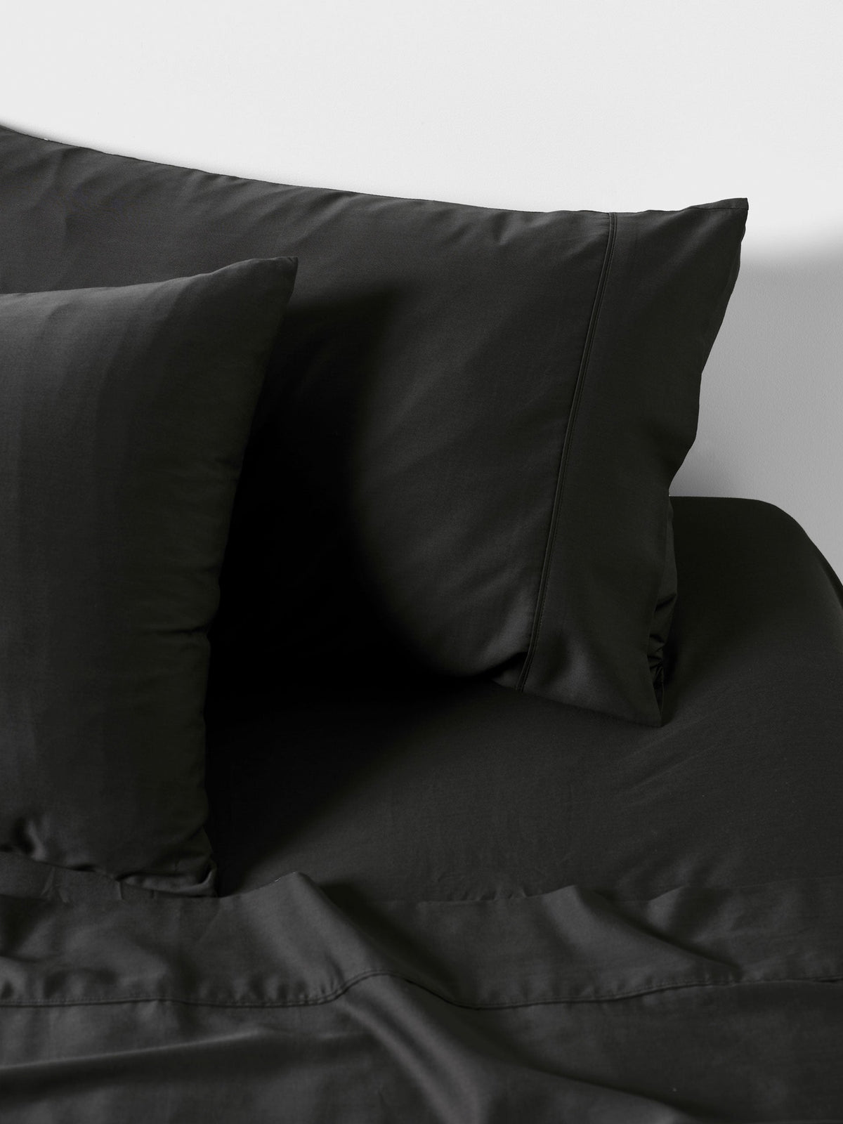 400TC Bamboo/Cotton Nara Charcoal Bamboo Cotton Fitted Sheet
