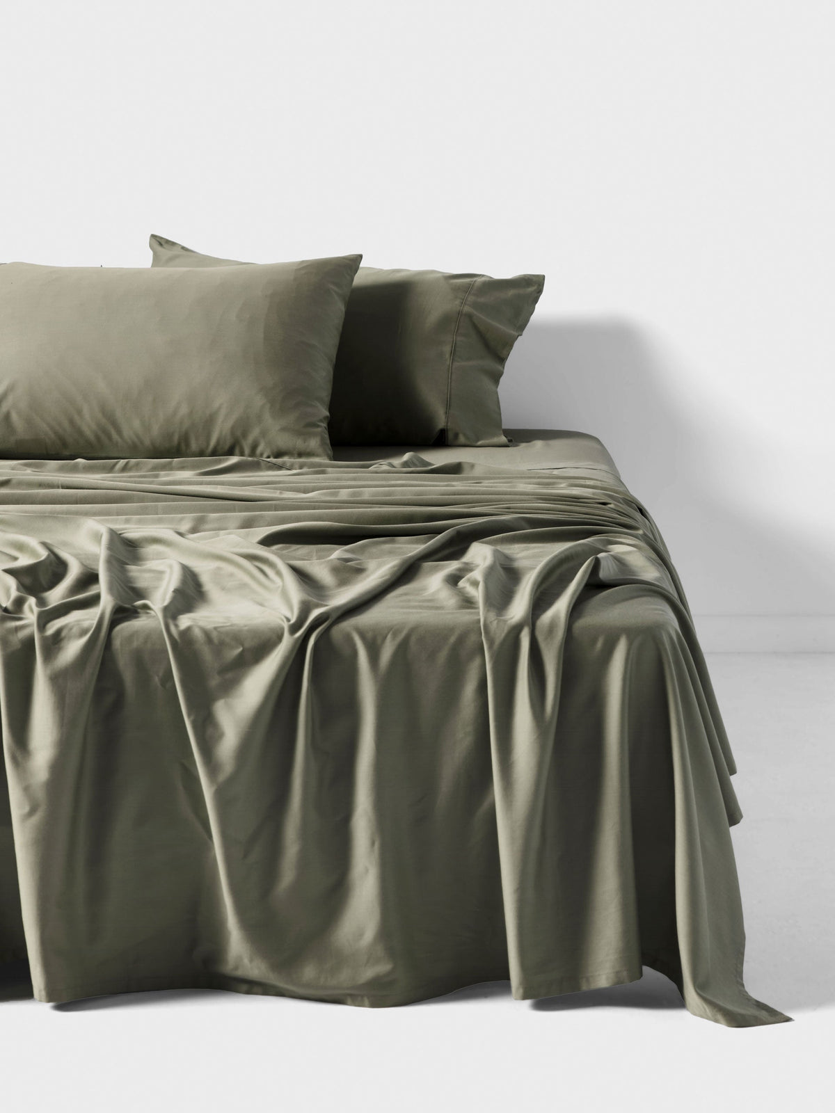 400TC Bamboo/Cotton Nara Moss Bamboo Cotton Sheet Set