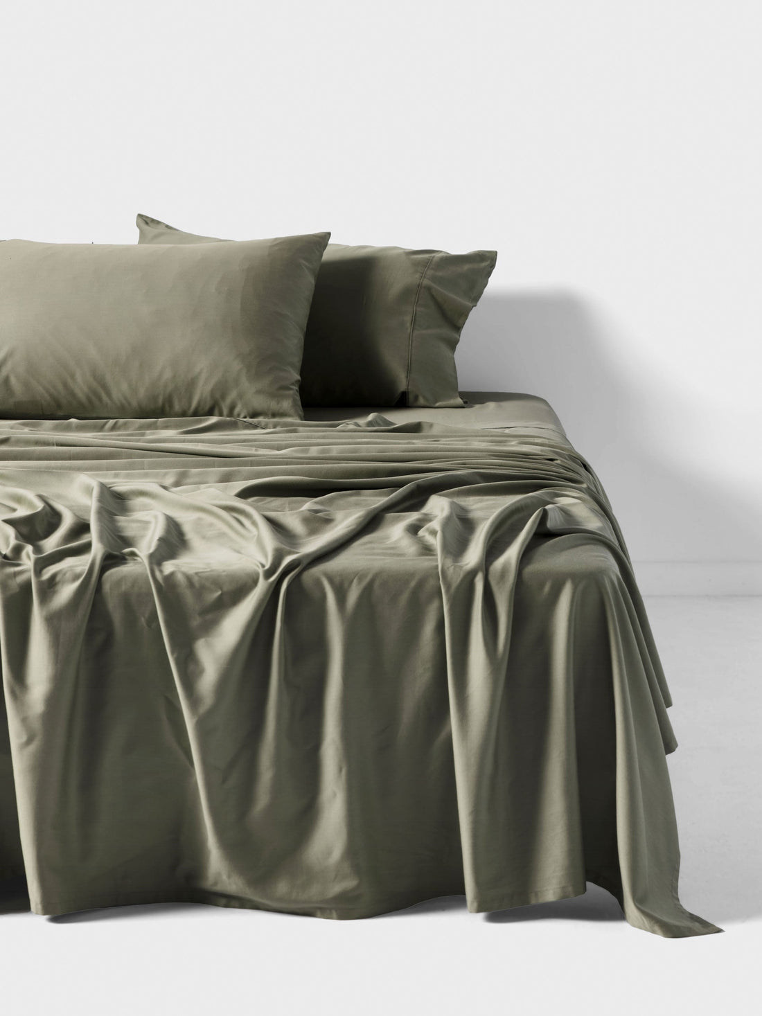 400TC Bamboo/Cotton Nara Moss Bamboo Cotton Sheet Set