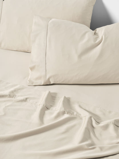 400TC Bamboo/Cotton Nara Natural Bamboo Cotton Standard Pillowcase