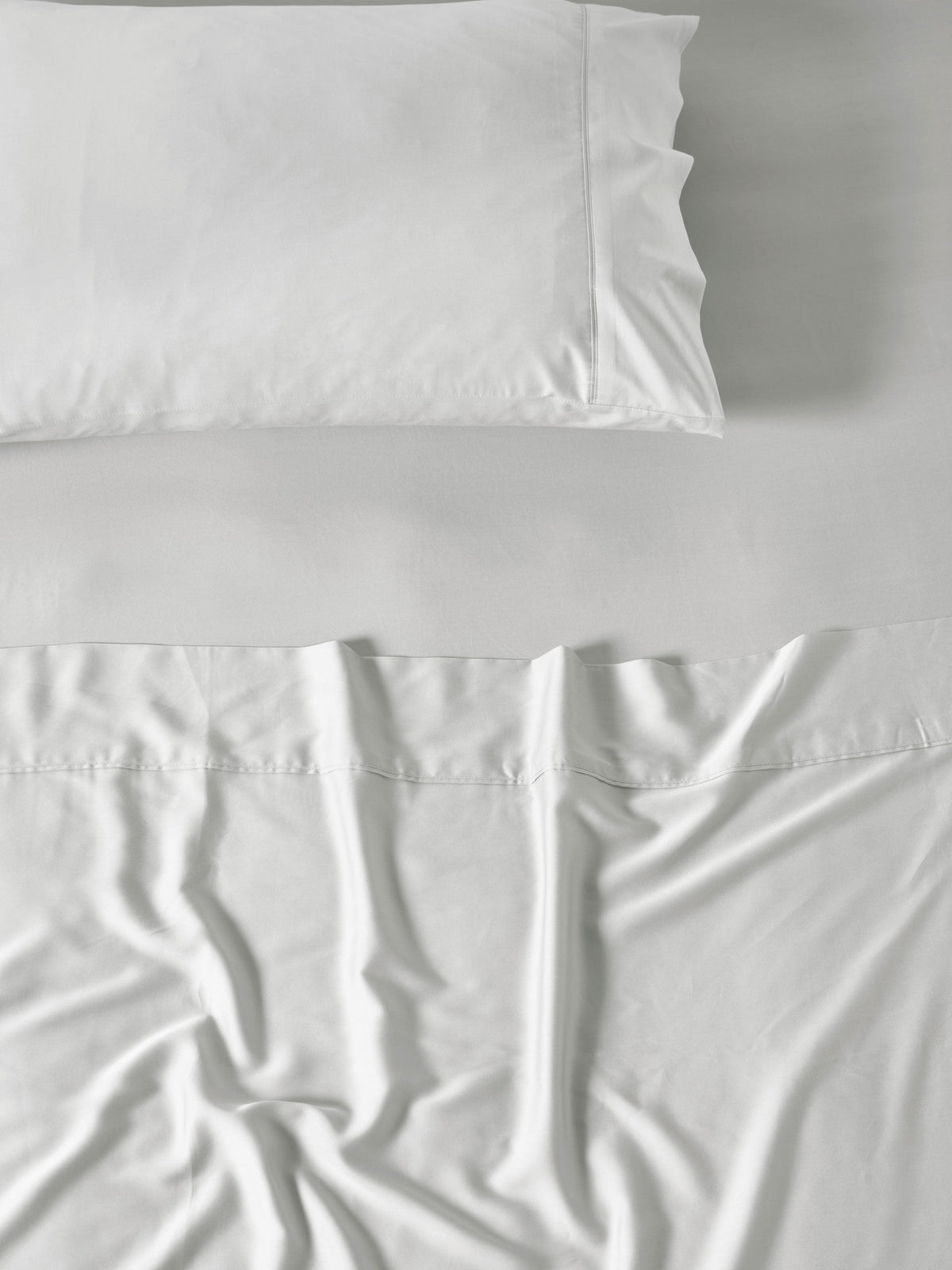 400TC Bamboo/Cotton Nara Silver Bamboo Cotton Standard Pillowcase