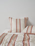 Nara Stripe Clay European Pillowcase