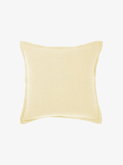 Pure Linen Nimes Lemon 48x48cm Cushion