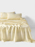 Pure Linen Nimes Lemon Sheet Set