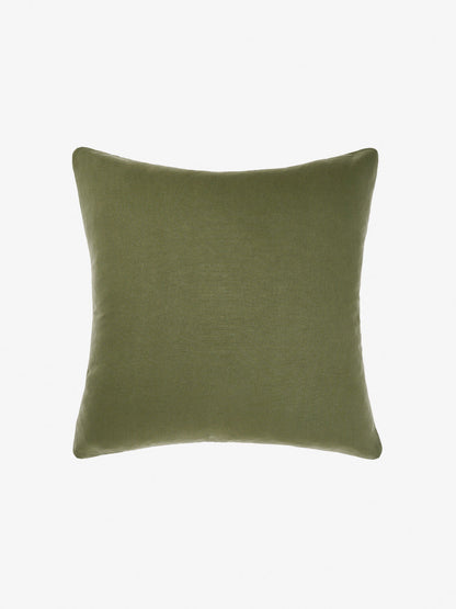 Pure Linen Nimes Moss European Pillowcase