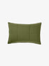 Pure Linen Nimes Moss Pillow Sham Pair