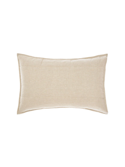 Pure Linen Nimes Natural Pillow Sham Pair