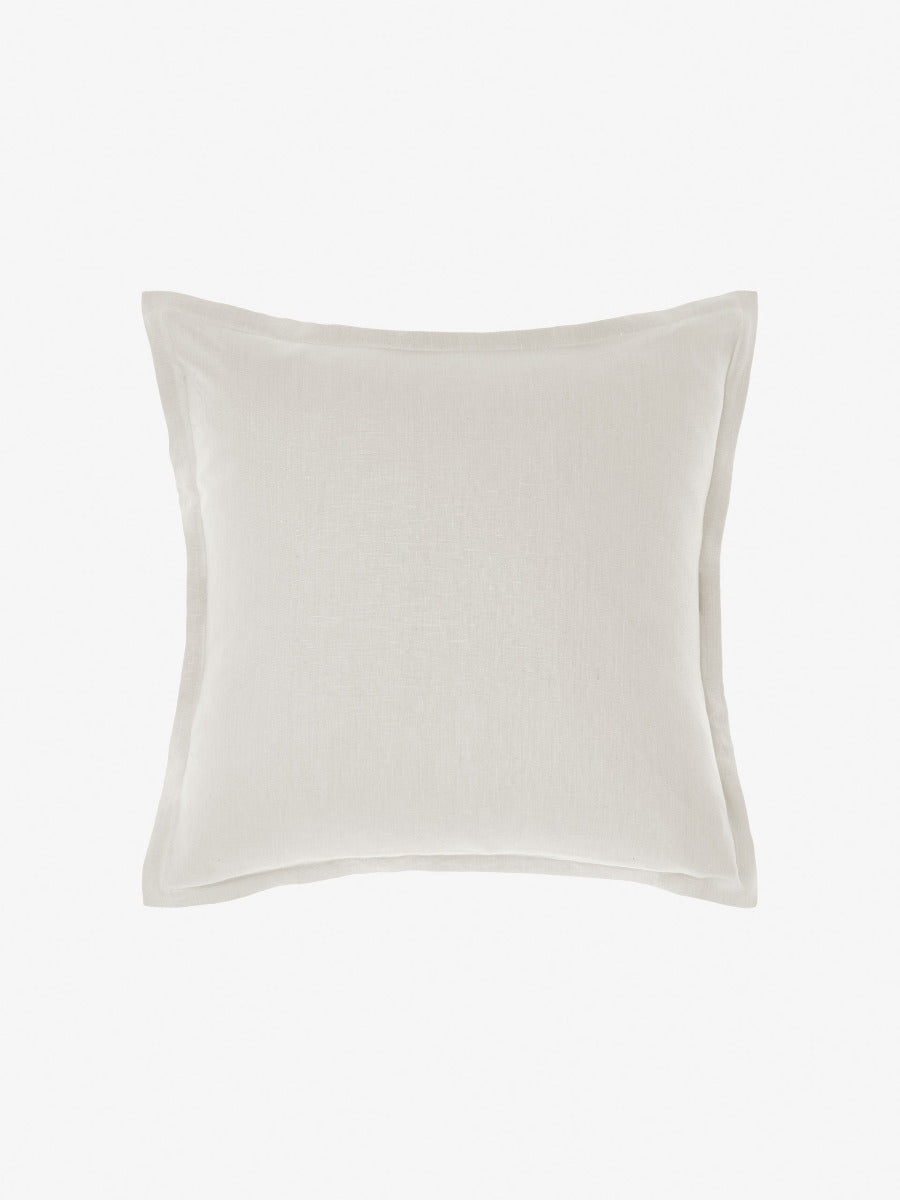 Pure Linen Nimes Pale Grey 48x48cm Cushion