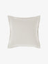 Pure Linen Nimes Pale Grey 48x48cm Cushion